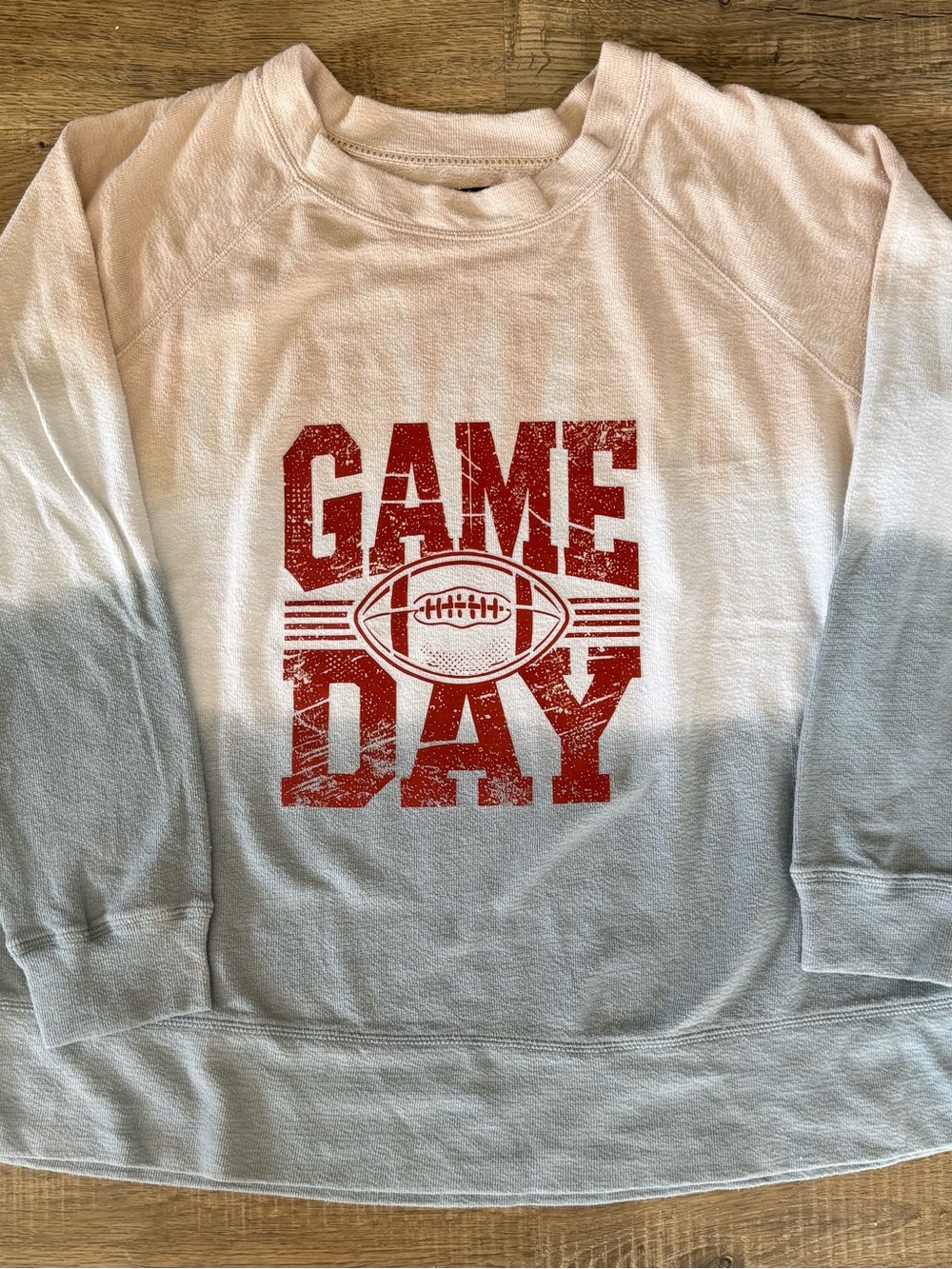 Women's Ombre Crewneck Sweatshirt - Game Day